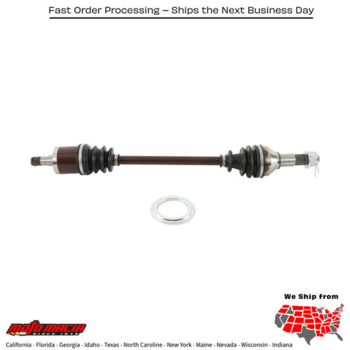 6 Ball Heavy Duty Axle Front Can-Am Commander 1000 11-12