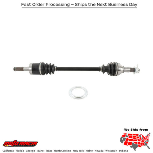6 Ball Heavy Duty Axle Front Can-Am Commander 1000 11-12