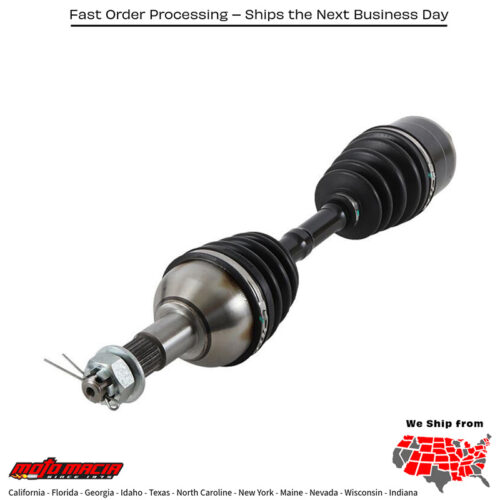 6 Ball Heavy Duty Axle Rear Can-Am Outlander 650 6x6 Xt [Irs] 15-16