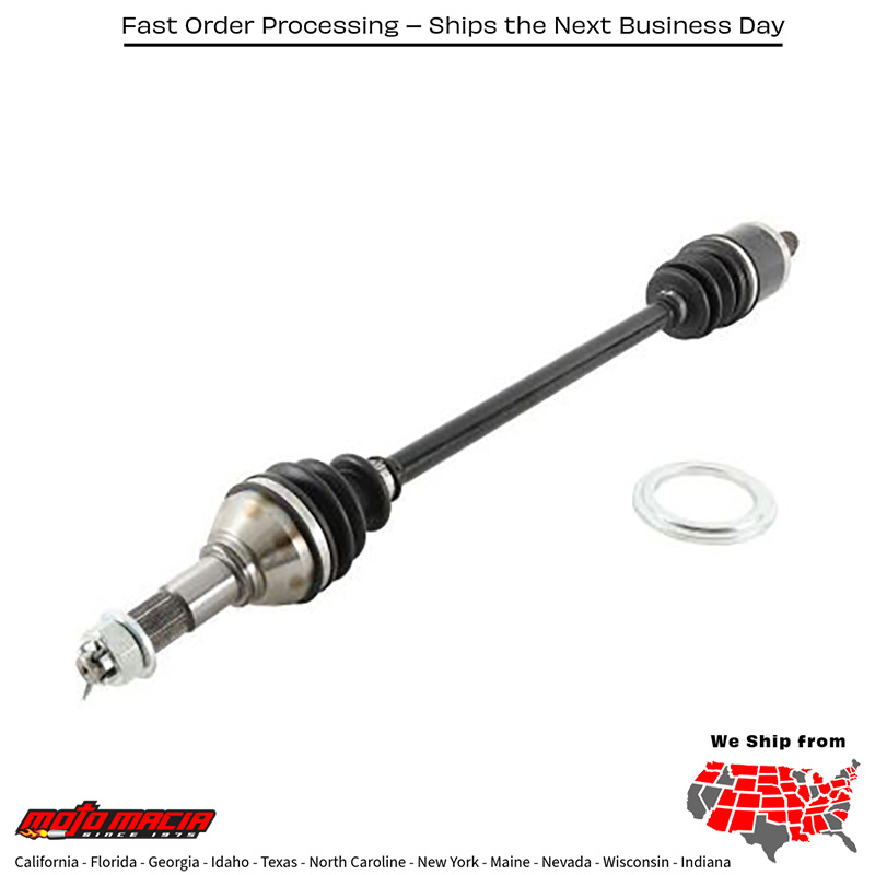 6 Ball Heavy Duty Axle Front Can-Am Maverick Max Dps 16-17 - Image 2