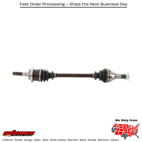 6 Ball Heavy Duty Axle Front Can-Am Commander Max 1000 Dps 14-16