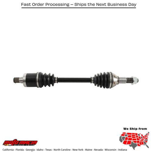 6 Ball Heavy Duty Axle Rear Can-Am Outlander 450 L [Irs] 15-16