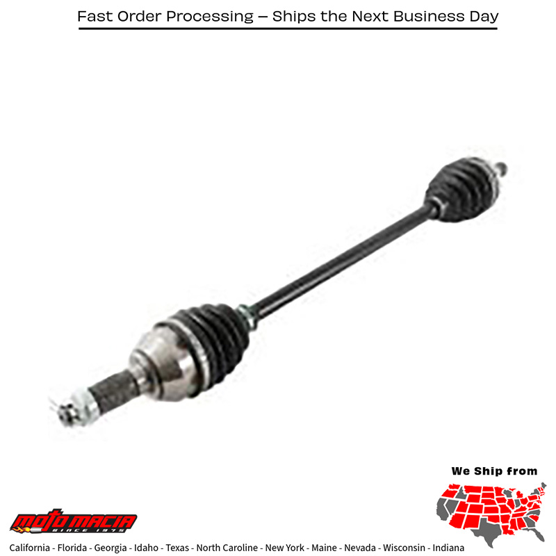 6 Ball Heavy Duty Axle Front Can-Am Maverick X3 Turbo R 17-17 - Image 2