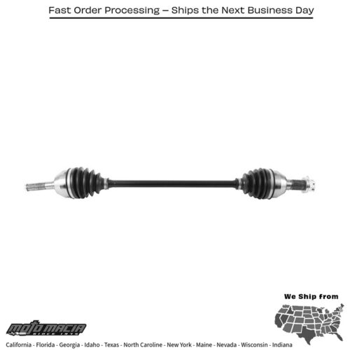 6 Ball Heavy Duty Axle Front Can-Am Maverick X3 Max Turbo R 19-19
