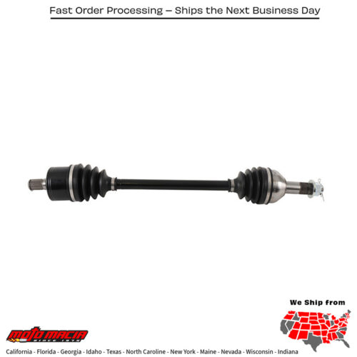 6 Ball Heavy Duty Axle Rear Can-Am Defender HD10 HD8 16-18