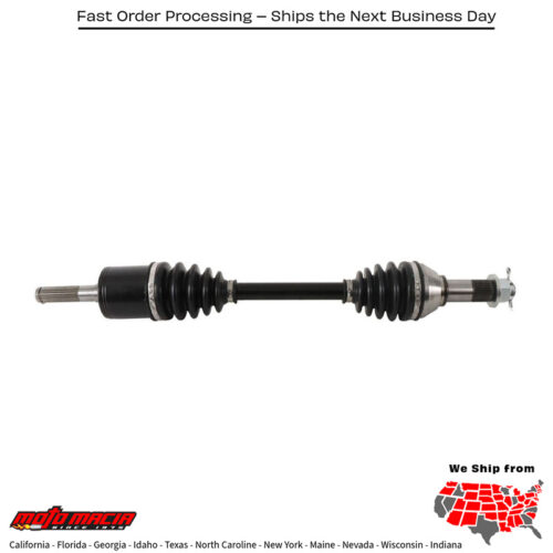 6 Ball Heavy Duty Axle Front Can-Am Maverick Trail 800 18-21