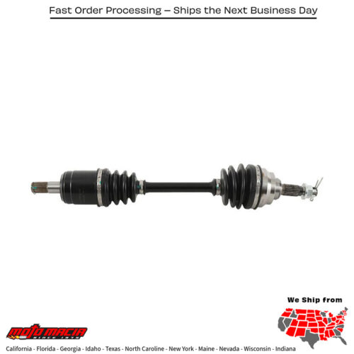 6 Ball Heavy Duty Axle Front Honda Trx500fa Rubicon [Sra] 01-04