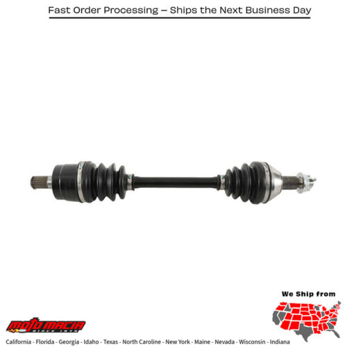 6 Ball Heavy Duty Axle Rear Honda Trx420fa Rancher At [Irs] 09-14 Honda Trx