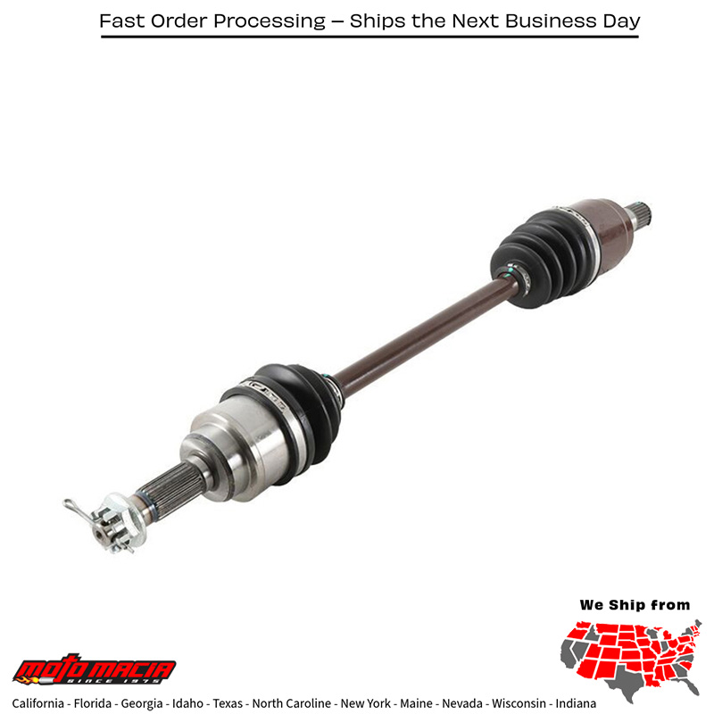 6 Ball Heavy Duty Axle Rear Honda Muv700 Big Red 09-13