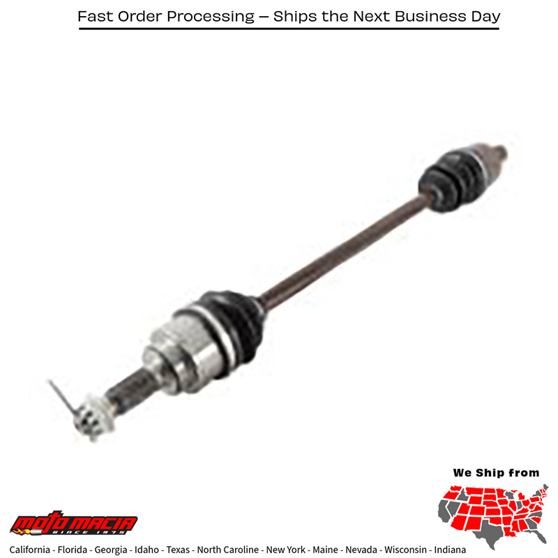 6 Ball Heavy Duty Axle Rear Honda Muv700 Big Red 09-13 - Image 2