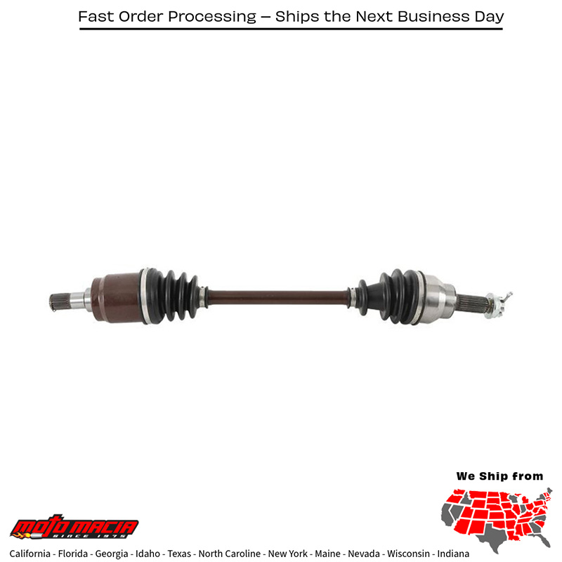 6 Ball Heavy Duty Axle Front Honda Sxs700m4 Pioneer 700-4 14-21