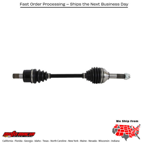 6 Ball Heavy Duty Axle Rear Kawasaki Kvf750 Brute Force 4x4i Eps [Irs] 12-2