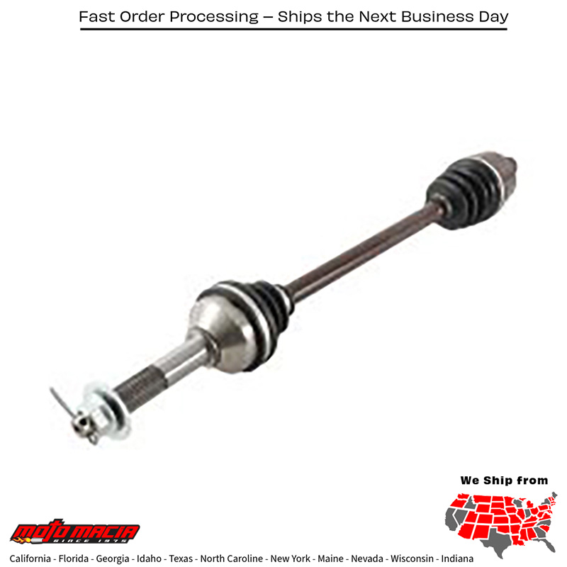 6 Ball Heavy Duty Axle Rear Kawasaki Krf 750 Teryx Fi 4x4 12-13 - Image 2