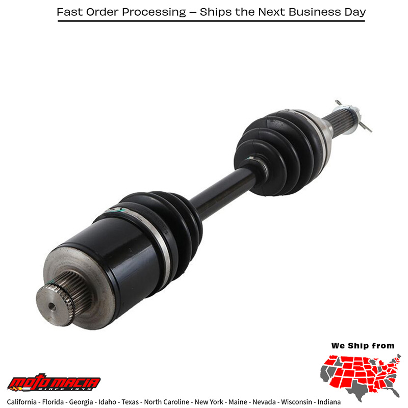 6 Ball Heavy Duty Axle Rear Polaris Sportsman 500 H.o. 2x4 03-05