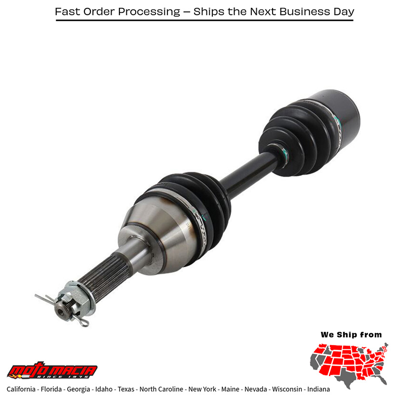 6 Ball Heavy Duty Axle Rear Polaris Sportsman 500 H.o. 2x4 03-05 - Image 2