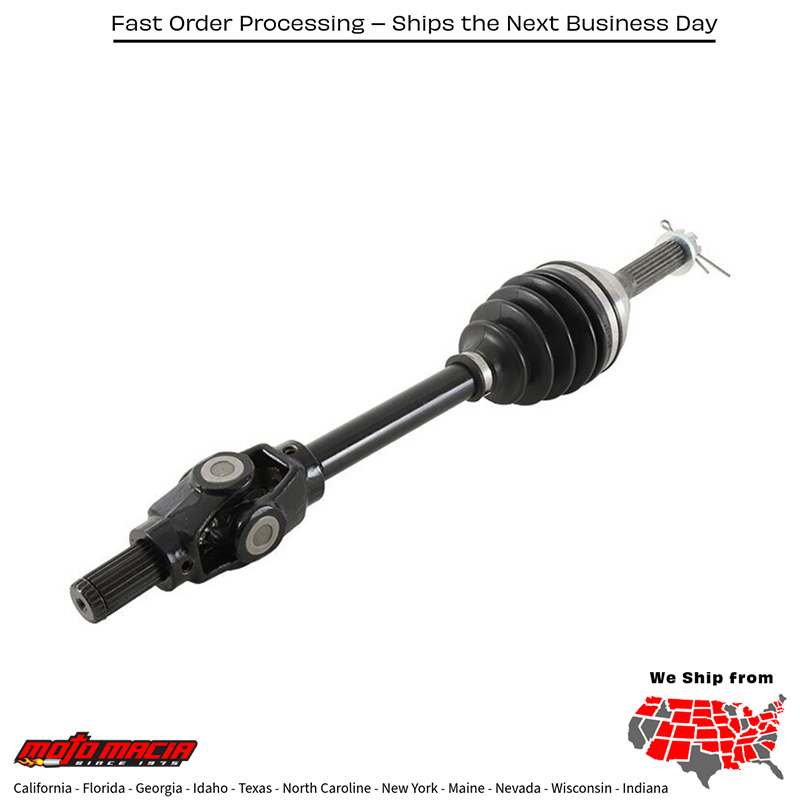 6 Ball Heavy Duty Axle Front Polaris Sportsman 500 Ho 2x4 04-04 Mag
