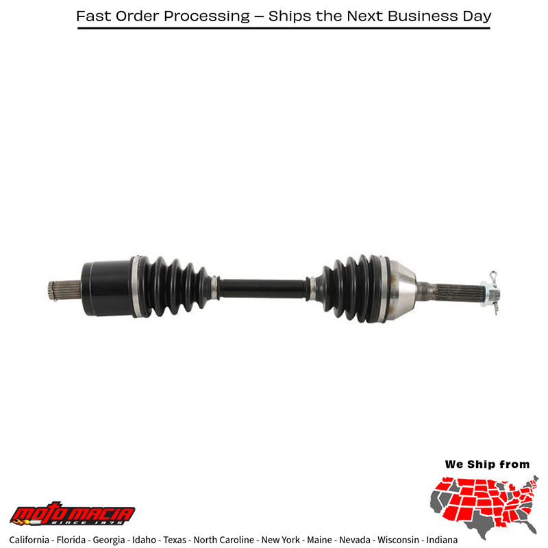 6 Ball Heavy Duty Axle Front Polaris Sportsman 500 H.o. 2x4 05-06