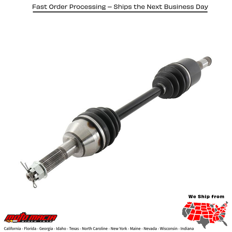 6 Ball Heavy Duty Axle Rear Polaris Ranger 500 2x4 05-06