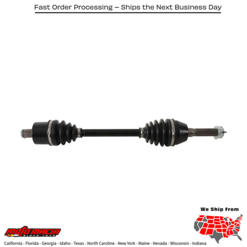 6 Ball Heavy Duty Axle Front Polaris Sportsman 6x6 570 Eps 18-22