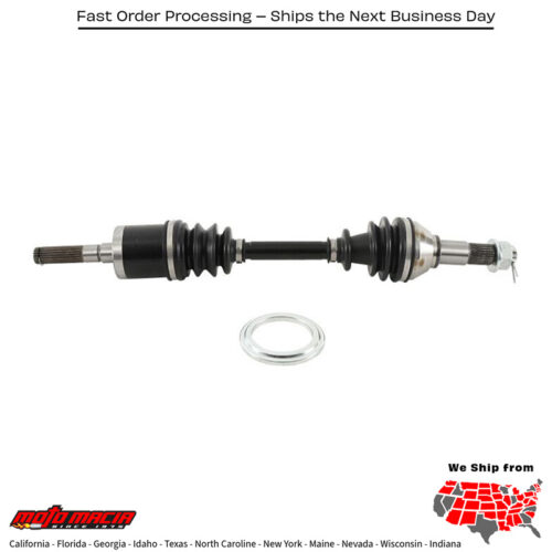6 Ball Heavy Duty Axle Front Can-Am Outlander 1000r Dps [Irs] 19-19