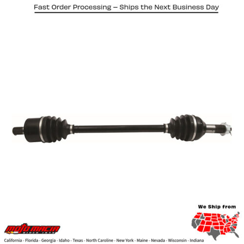 6 Ball Heavy Duty Axle Rear Can-Am Defender HD10 DPS 20-21