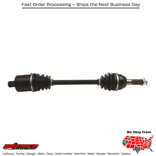 6 Ball Heavy Duty Axle Rear Polaris Ranger 570 19-21 [Full Fitment]