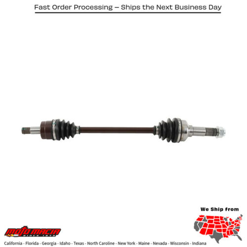 6 Ball Heavy Duty Axle Front Yamaha Yxr450f Rhino 450 06-09 Yxr660f