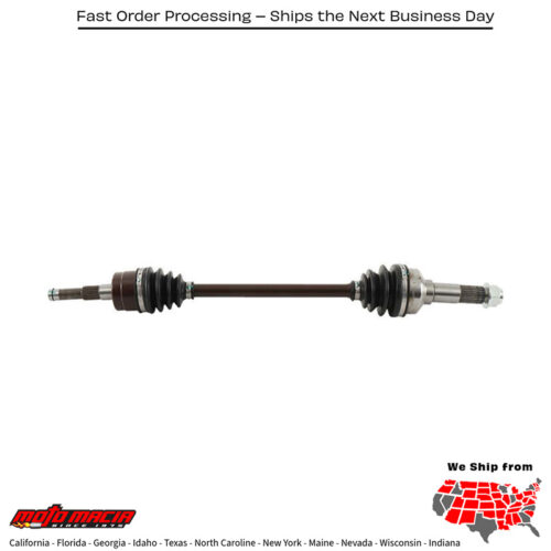 6 Ball Heavy Duty Axle Front Yamaha Yxr450f Rhino 450 06-09 and Yxr660f