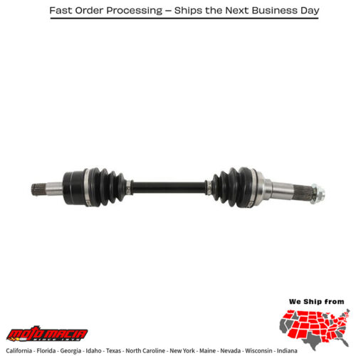 6 Ball Heavy Duty Axle Front Yamaha Yfm450fgp Grizzly 4wd Eps [Irs] 11-11 Y more