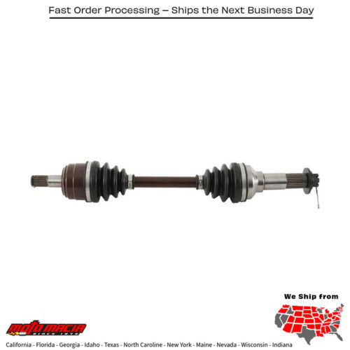 6 Ball Heavy Duty Axle Front Yamaha Yfm350fx Wolverine 4wd [Sra] 01-05YFM