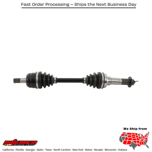 6 Ball Heavy Duty Axle Front Yamaha Yfm400fb Big Bear 4wd [Sra] 00-01 Yamaha