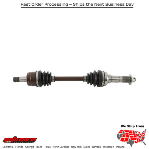 6 Ball Heavy Duty Axle Front Yamaha YFM400FB Big Bear 4WD [SRA] 02-06