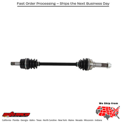 6 Ball Heavy Duty Axle Front Yamaha YXR700F Rhino 700 08-13