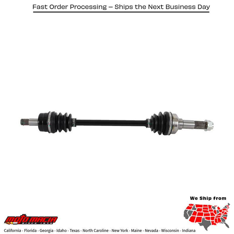 6 Ball Heavy Duty Axle Front Yamaha YXR700F Rhino 700 08-13