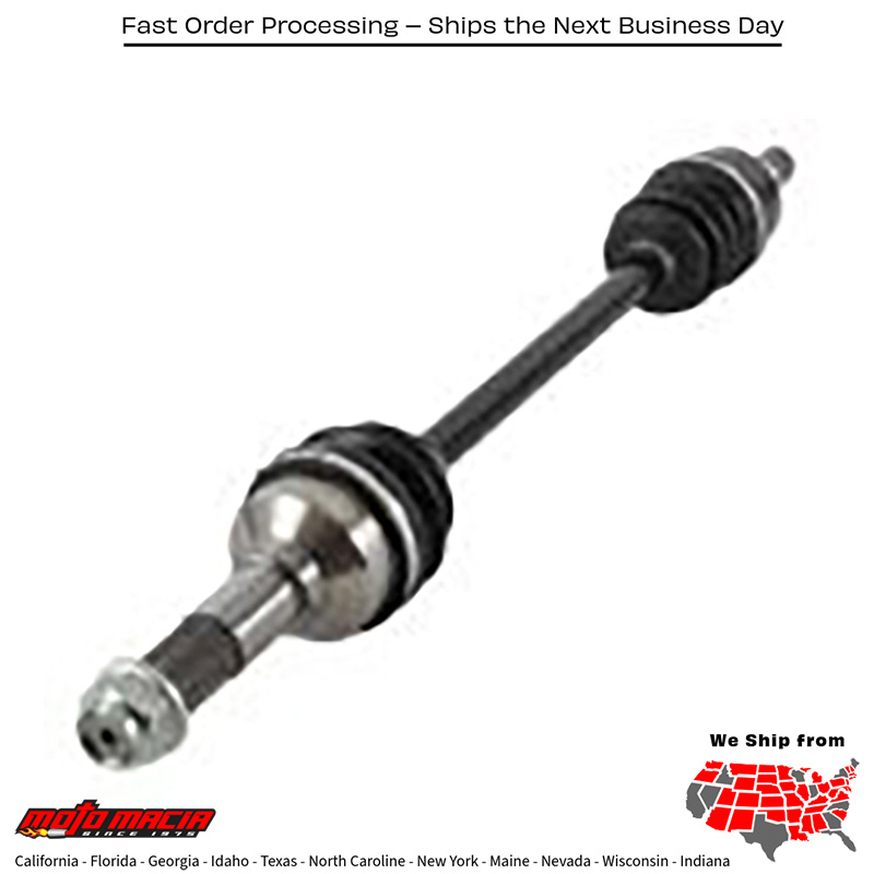 6 Ball Heavy Duty Axle Front Yamaha YXR700F Rhino 700 08-13 - Image 2