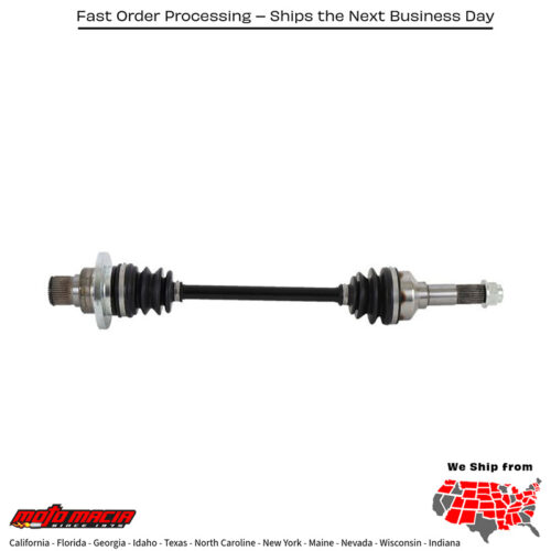 6 Ball Heavy Duty Axle Rear Yamaha Yxr450f Rhino 450 06-09 Yxr700f R