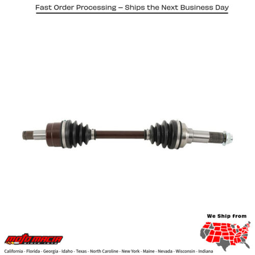 6 Ball Heavy Duty Axle Front Yamaha Yfm450fgp Grizzly 4wd Eps [Irs] 12-14 Y
