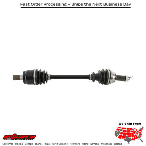 6 Ball Heavy Duty Axle Rear Honda Sxs500m2 Pioneer 500 15-16