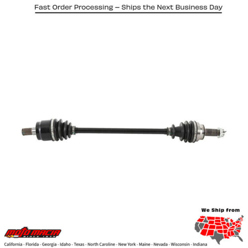 6 Ball Heavy Duty Axle Rear Honda Sxs700m4 Pioneer 700-4 14-21 Honda Sxs700