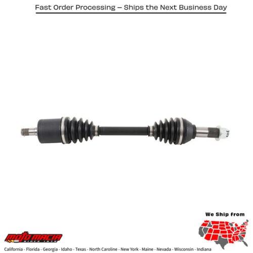 8 Ball Extreme Axle Front Can-Am Maverick Trail 800 18-21 Tornado Black