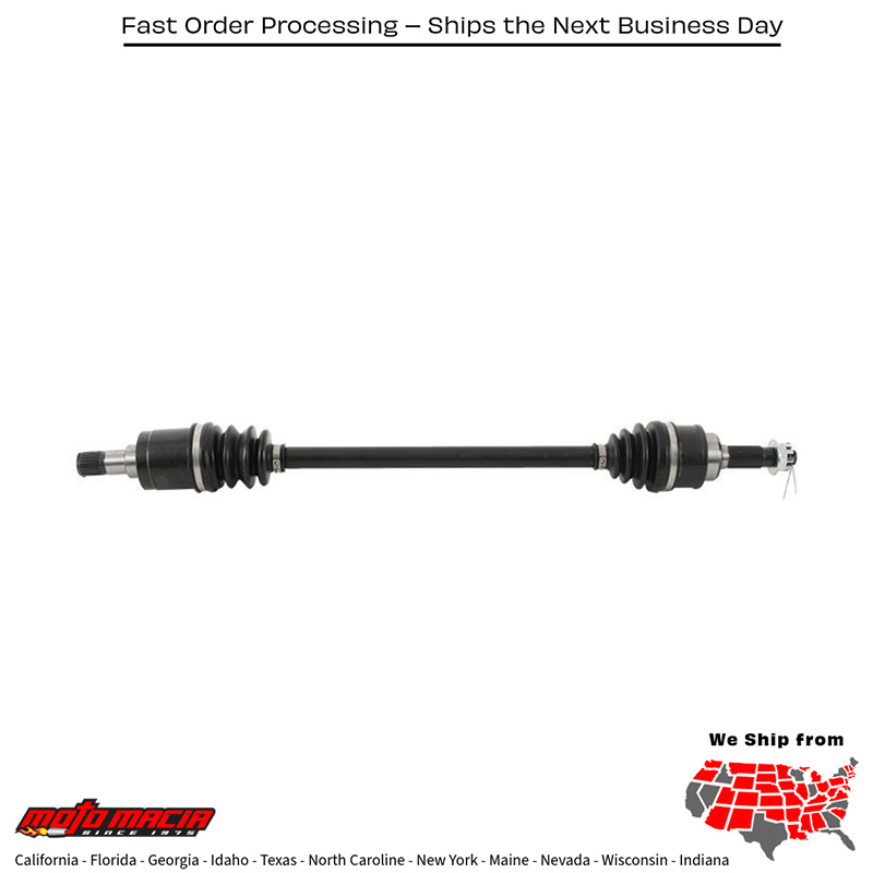 8 Ball Extreme Axle Front Honda Muv700 Big Red 09-13