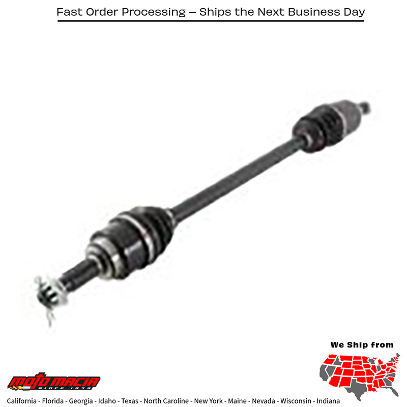8 Ball Extreme Axle Rear Honda Muv700 Big Red 09-13 - Image 2