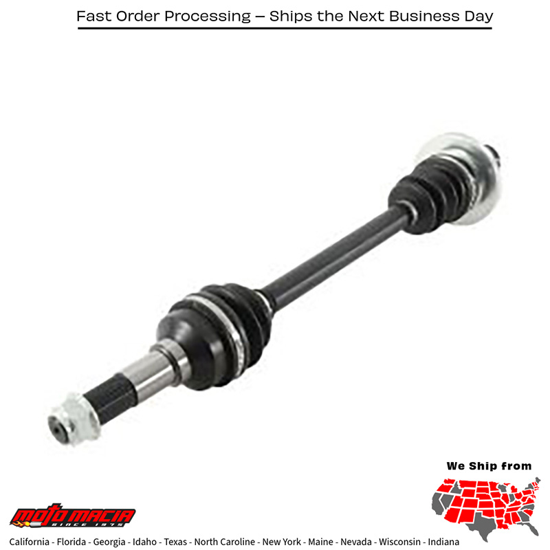 8 Ball Extreme Axle Rear Yamaha Yxr450f Rhino 450 06-09 Yxr700f - Image 2