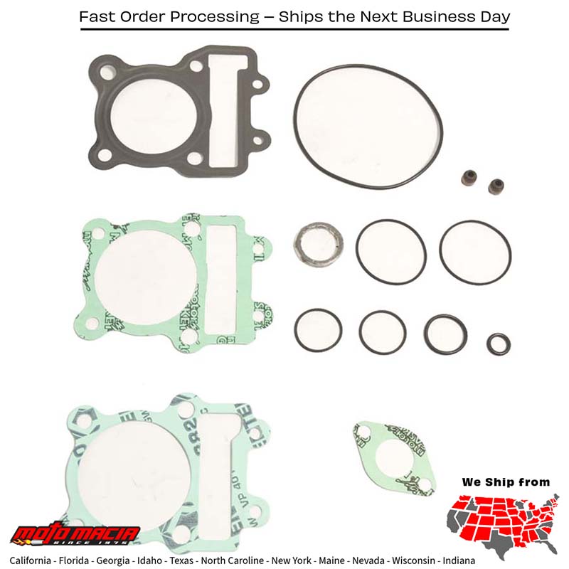 TOP END GASKET KIT Kawasaki KLX110 KLX110L KLX110R KLX110R L 2002-2023
