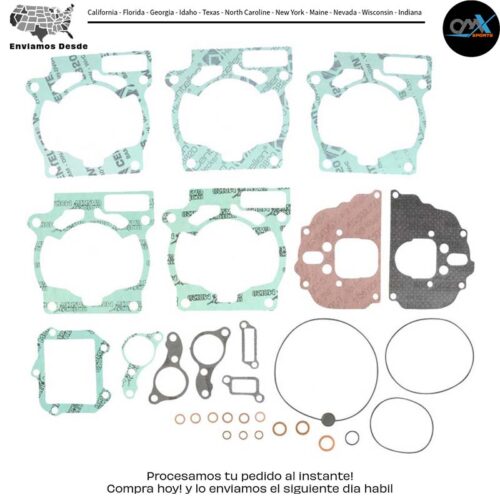 TOP END GASKET KIT W/O VALVE COVER GSKT HUSQ/KTM Husqvarna KTM TC 125 125 Exc 125 SX 2002-2015