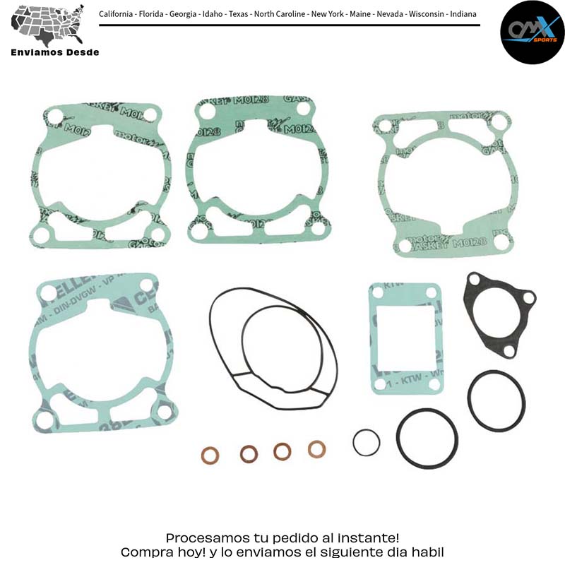 TOP END GASKET KIT W/O VALVE COVER GSKT HUSQ/KTM KTM Husqvarna Gas Gas Gas-Gas 65 SX 65 XC TC 65 MC 85 MC 85 1916 MC 65 2009-2023