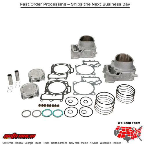 Cylinder Works  CYLINDER KIT 85.00/STD 10.7:1  Kawasaki KRF 800 Teryx 18-22 Kawasaki KRF 800 Teryx LE 18-21 Kawasaki KRF 800 Teryx S LE 22-22 Kawasaki KRF 800 Teryx 4x4 LE 14-21 Kawasaki KRF 800 Teryx 4x4 S LE 22-23 Kawasaki KRT 800 Teryx 4
