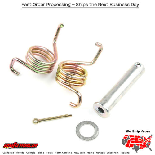 FOOTPEG SPRING PIN KIT Kawasaki KX85 2001-2019 Kawasaki KX100 1998-2019 Kawasaki KX65 2000-2019