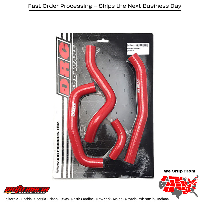 RADIATOR HOSE KIT Honda CRF250R 2018-2021 Honda CRF250RX 2019-2021