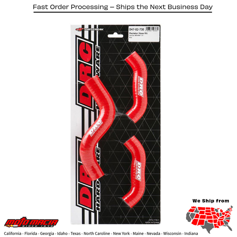 RADIATOR HOSE KIT GASGAS RED Gas-Gas MC 450F 2021-2023